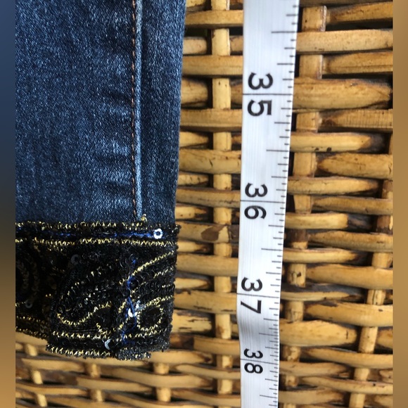 Nine West Mid Rise Skinny Jeans w / Custom Tailored Hem! - Picture 9 of 16